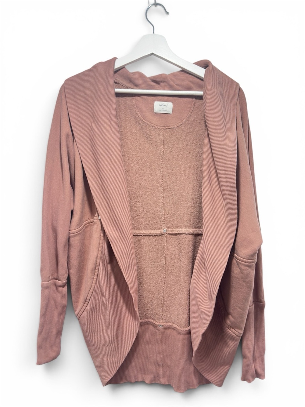 Wilfred by Aritzia Open Front Cocoon Cardigan Size Medium